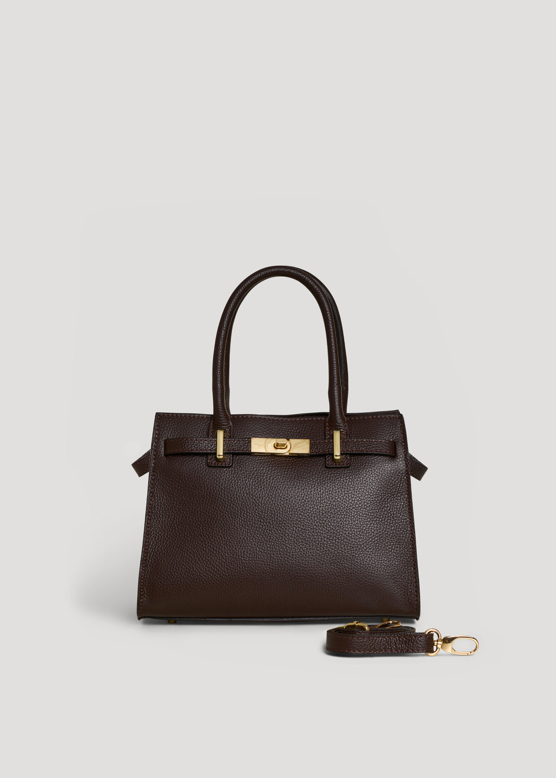 Grace bag in black dollar leather