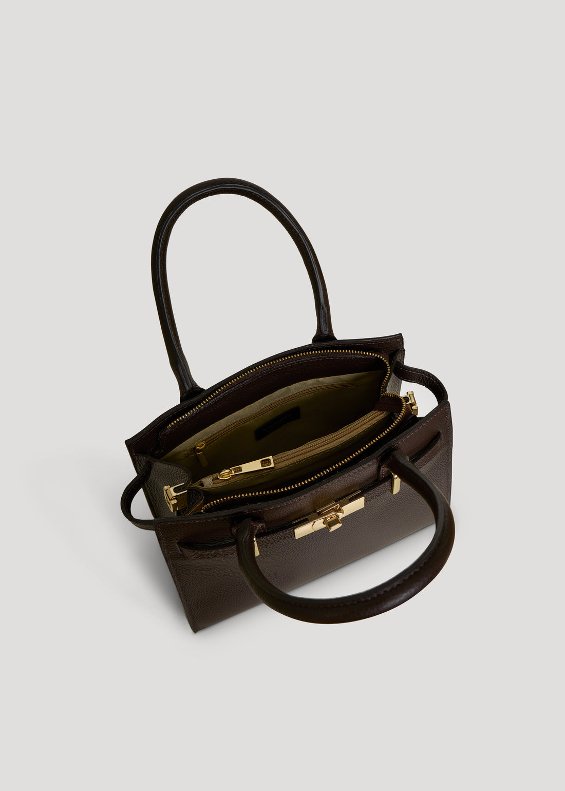 Grace bag in black dollar leather