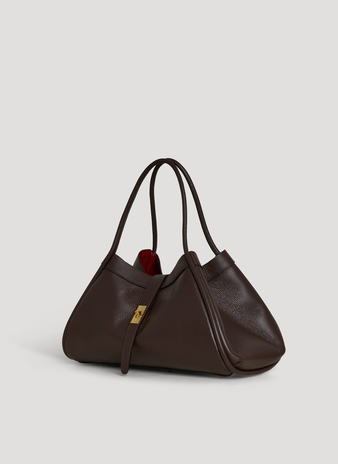 Borsa Mayfair Media in Pelle Togo Testa di Moro
