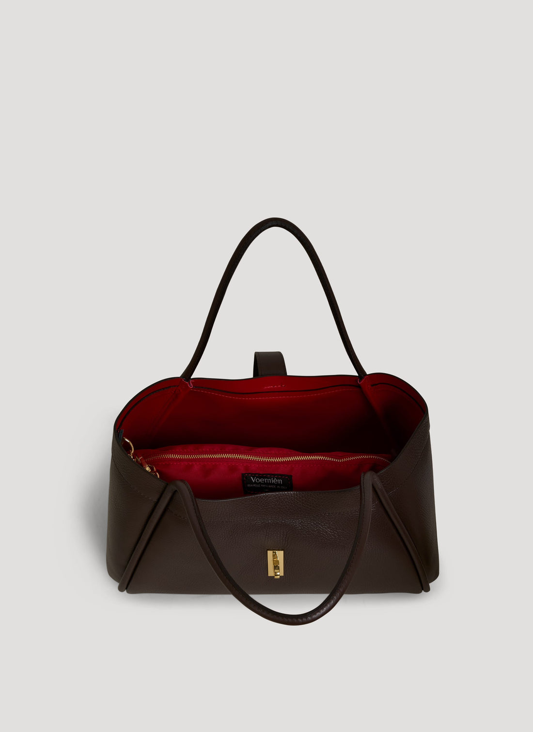 Borsa Mayfair Media in Pelle Togo Testa di Moro