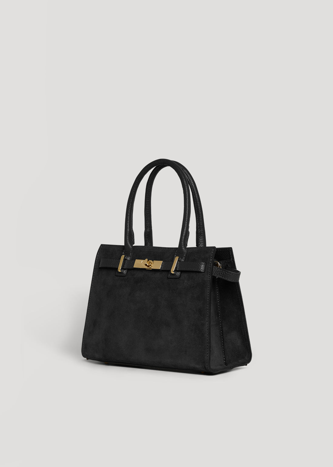 Grace bag in black dollar leather