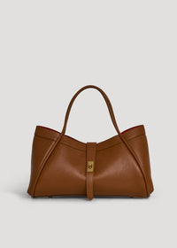 Bamboo Babe bag in Beige Dollar leather