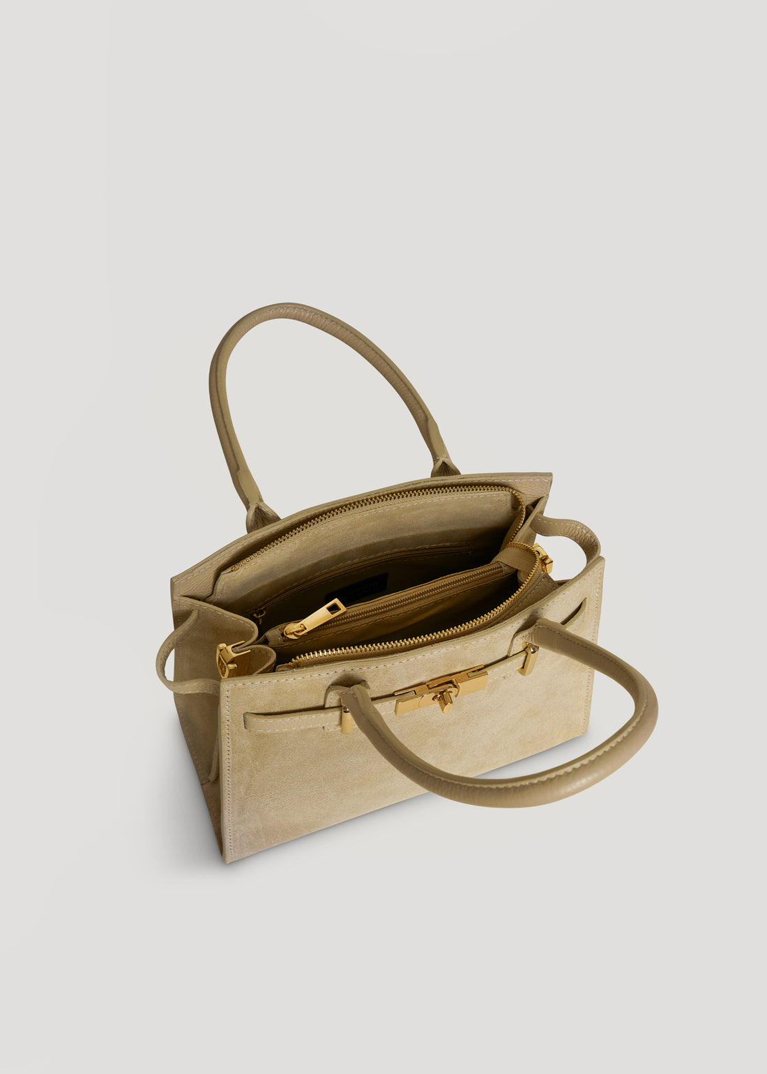 Grace bag in black dollar leather