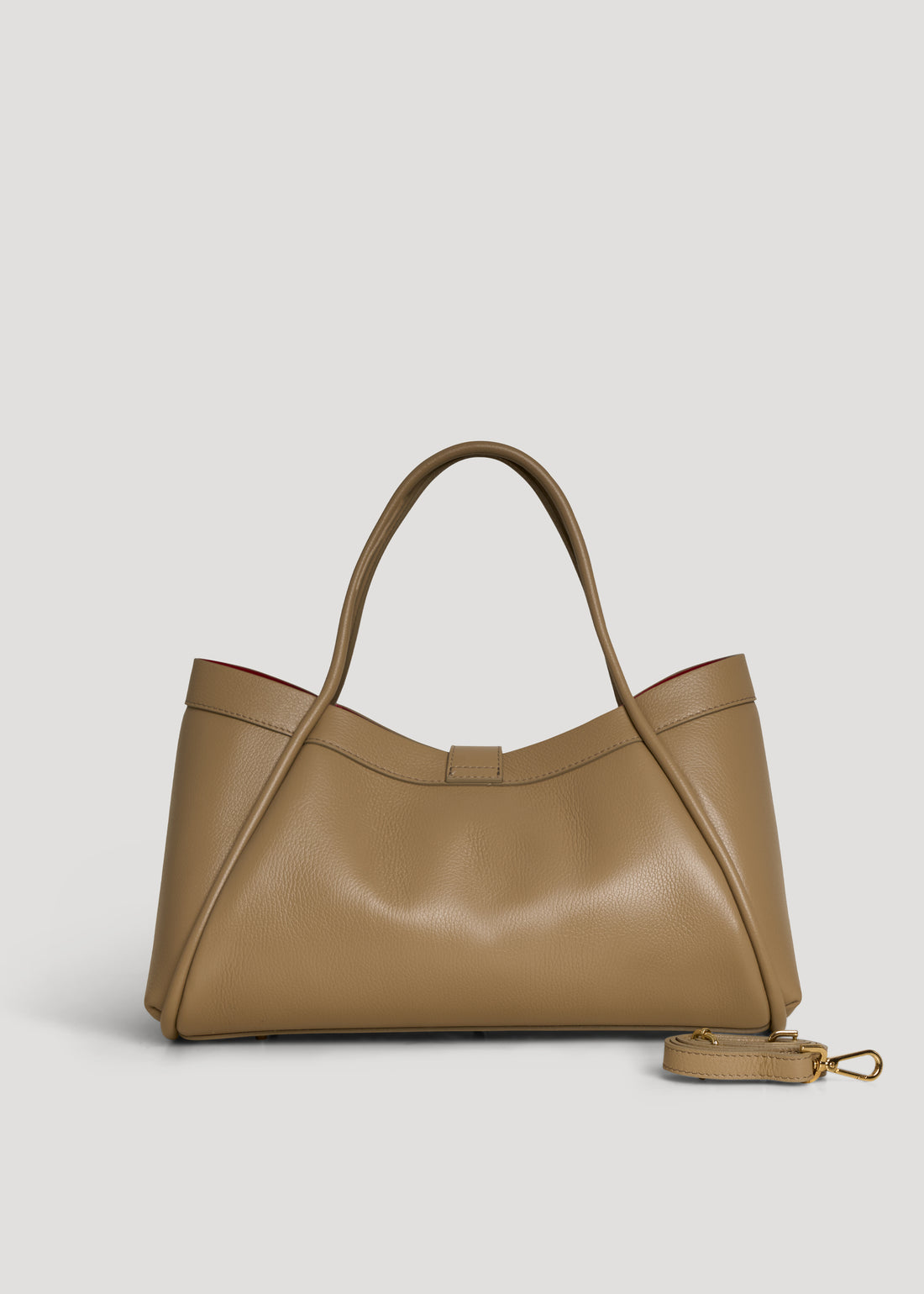 Bamboo Babe bag in Beige Dollar leather