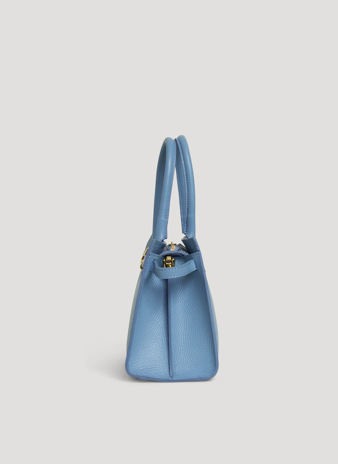 Borsa Grace in pelle Togo Denim - Voemièn