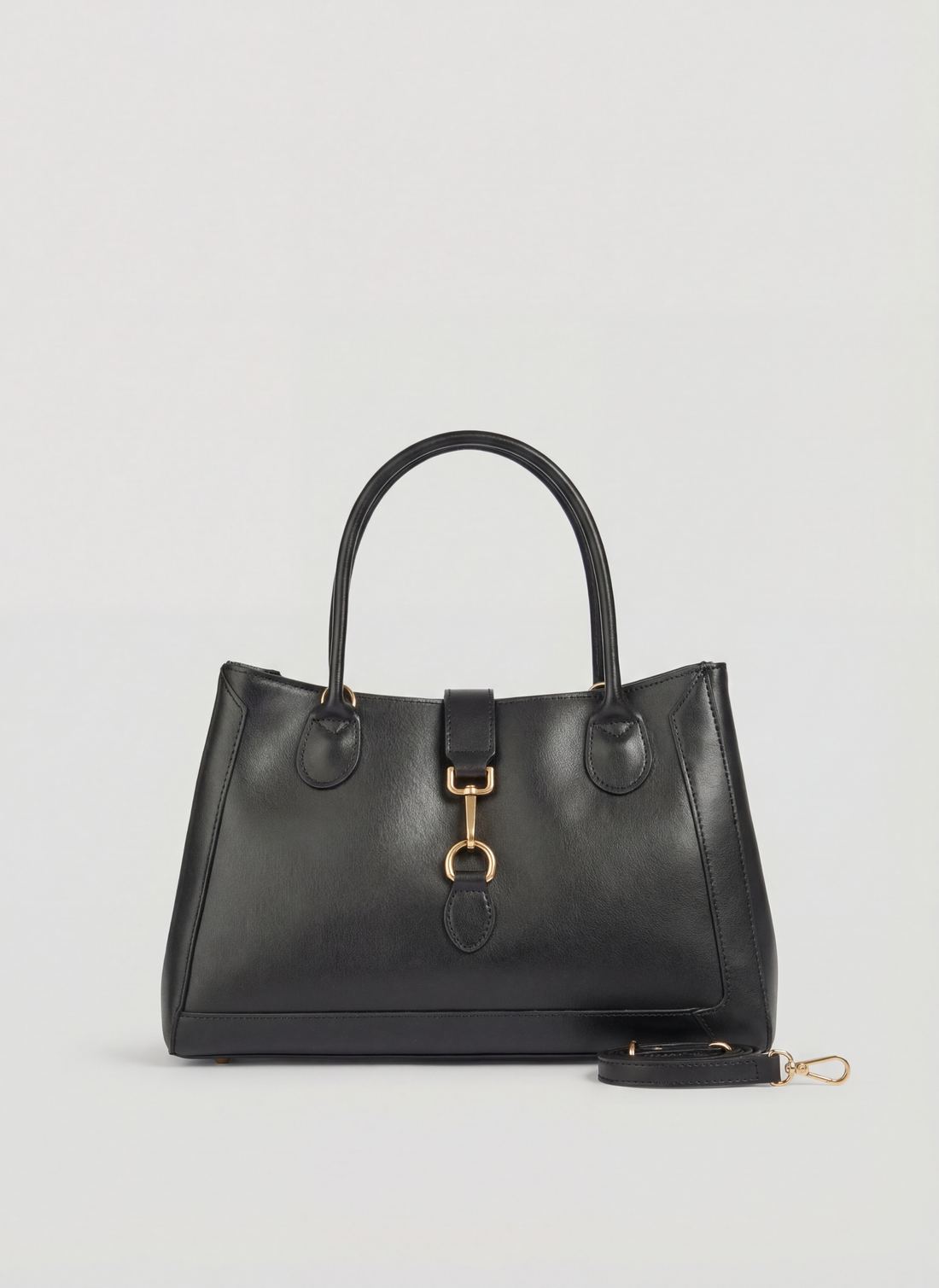 Borsa Chloe Micro in Pelle Spazzolata Nera - Voemièn