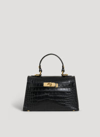 Victoria limited edition bag in Black Coco Leather