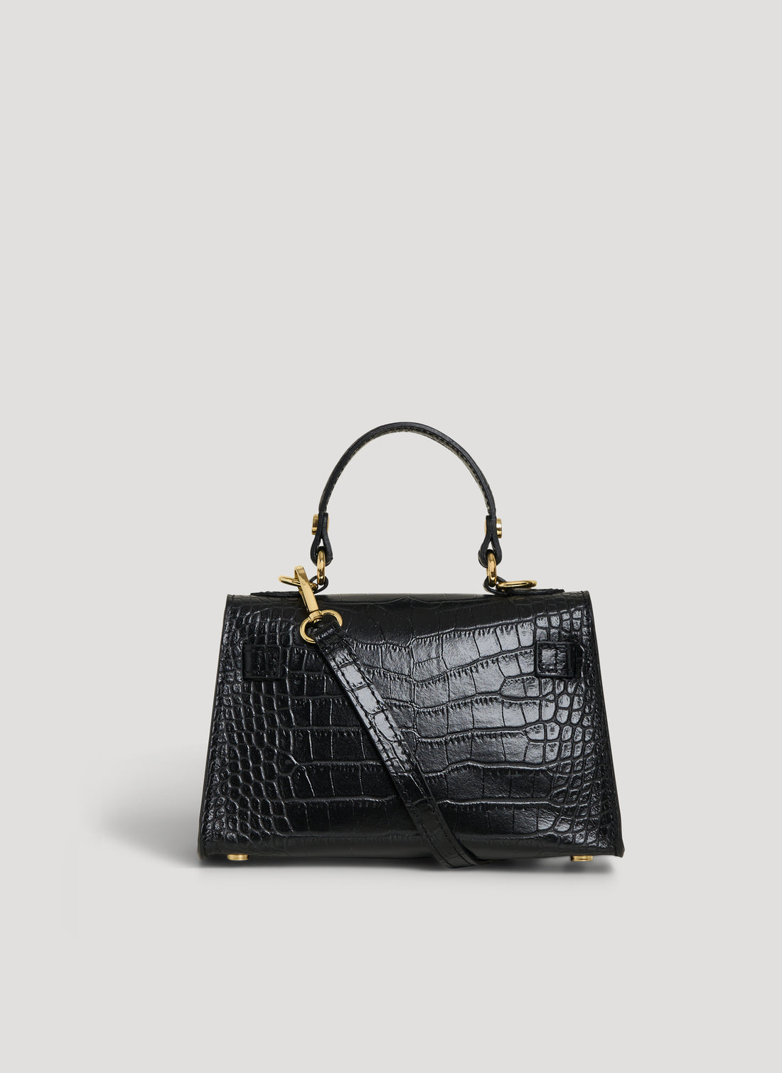 Borsa Victoria limited edition in Pelle Coco Nera - Voemièn