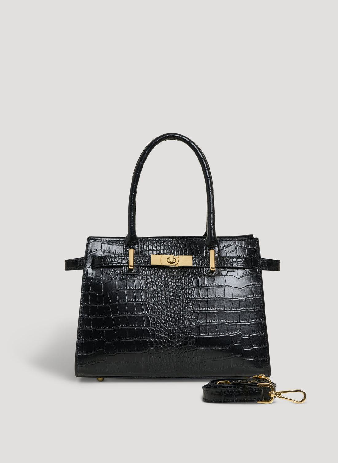 Borsa Grace limited edition in Pelle Coco Nera - Voemièn