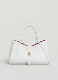 Bamboo Babe bag in Beige Dollar leather