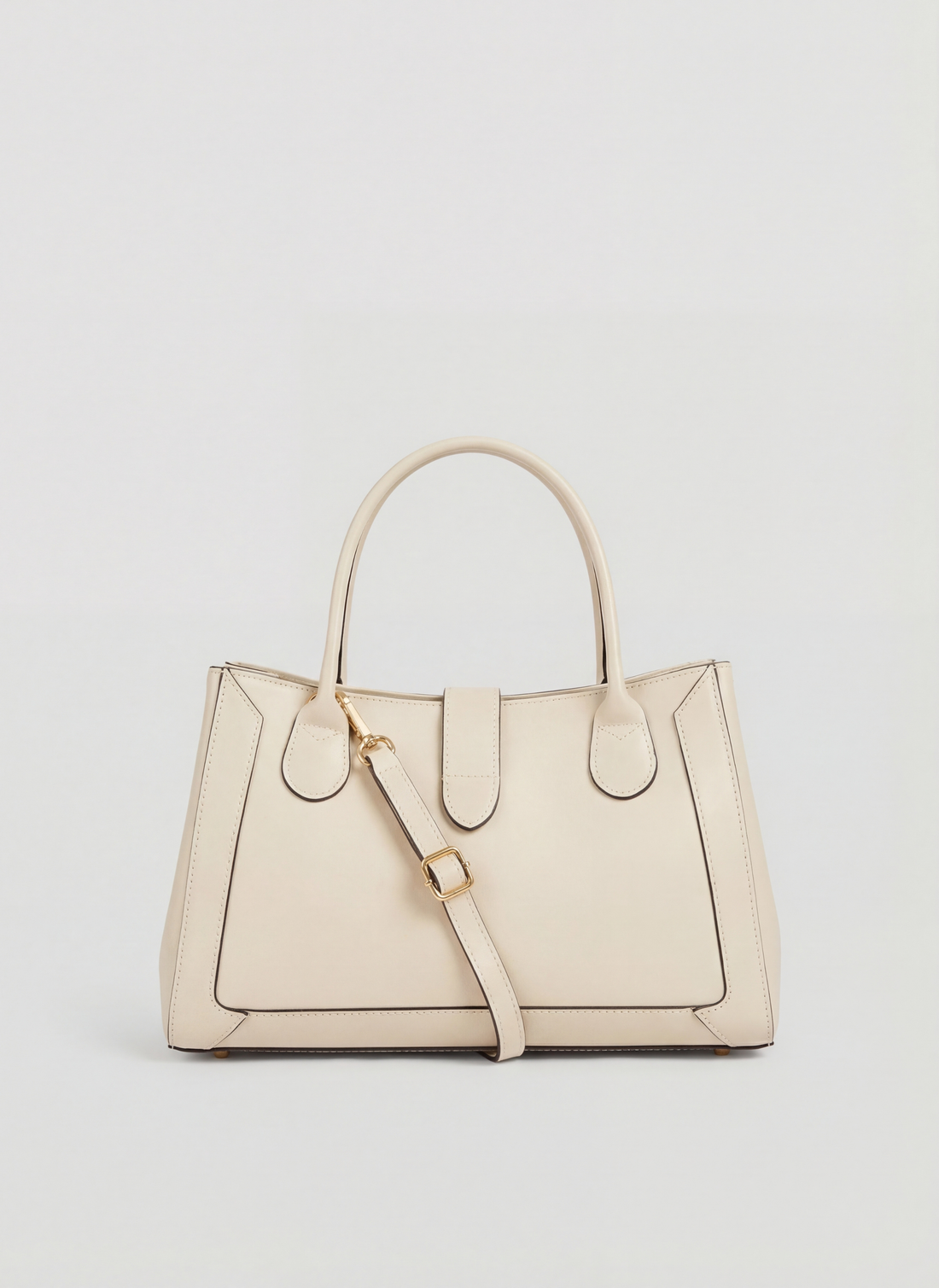 Borsa Chloe Micro in Pelle Spazzolata Beige - Voemièn