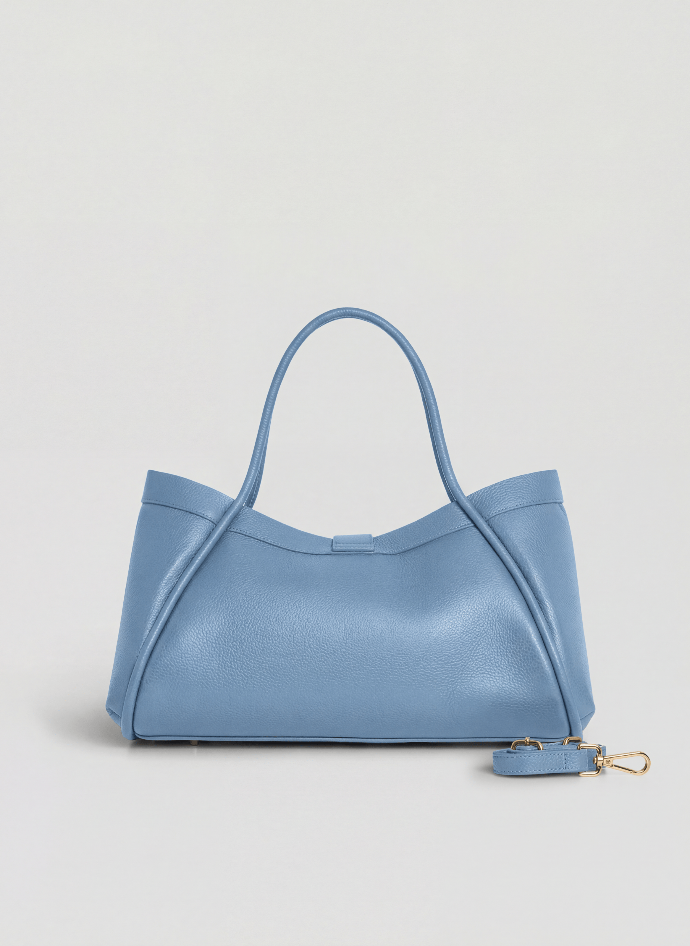Borsa Mayfair in Pelle Togo Denim - Voemièn