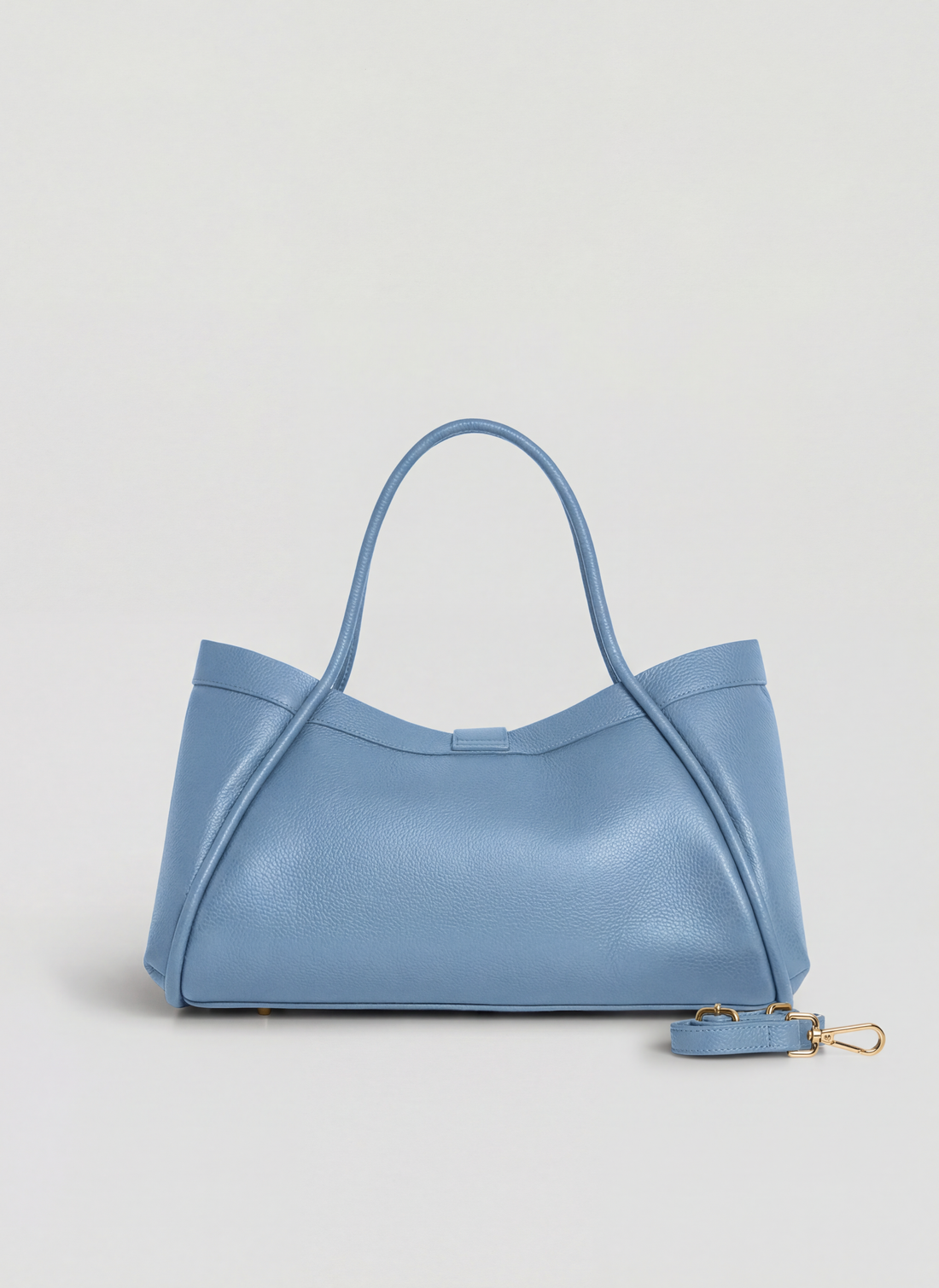 Borsa Mayfair in Pelle Togo Denim - Voemièn