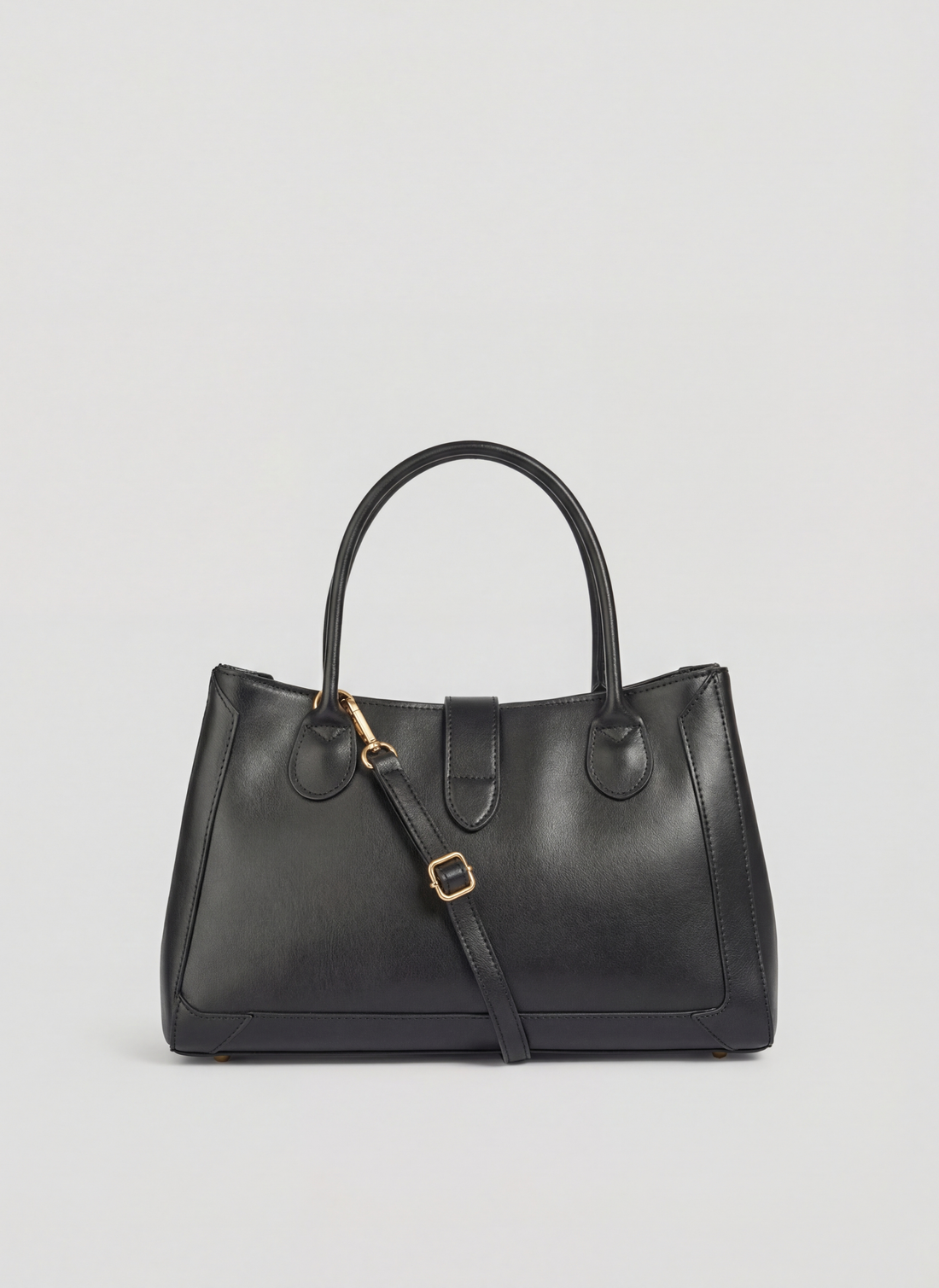 Borsa Chloe Micro in Pelle Spazzolata Nera - Voemièn