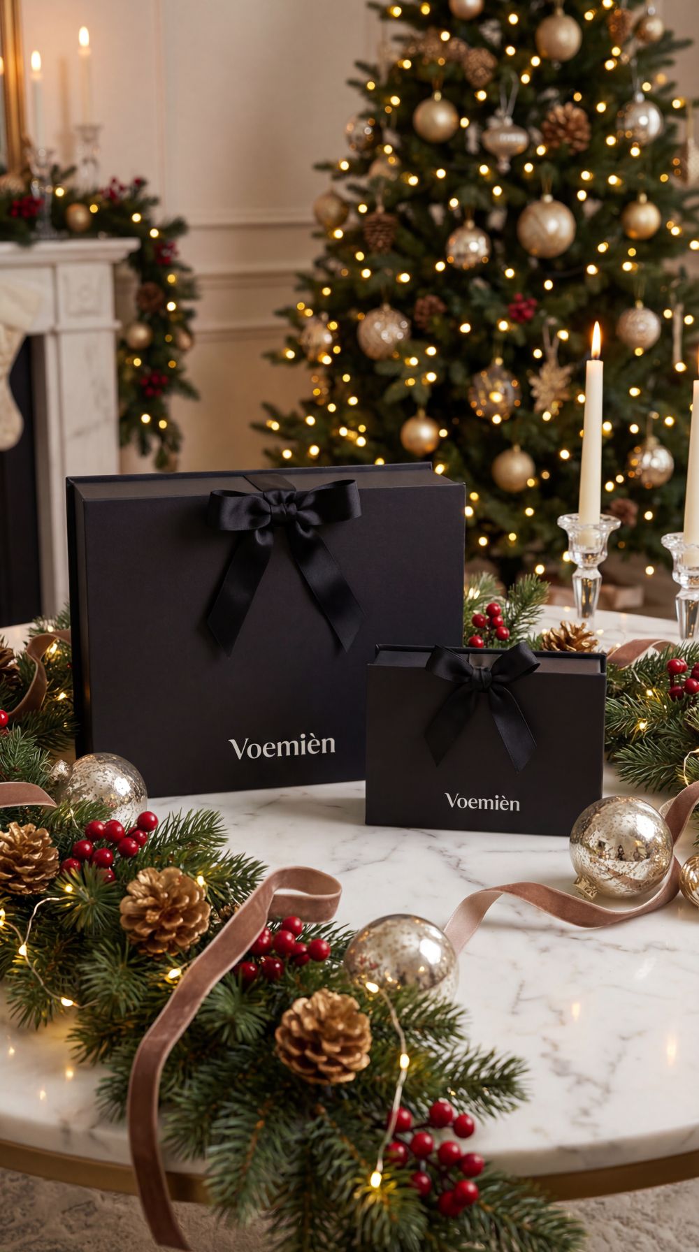 Set Elizabeth Camoscio Testa di moro