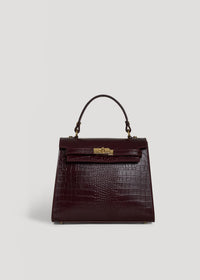 Zaira bag in genuine Saffiano Cuoio leather