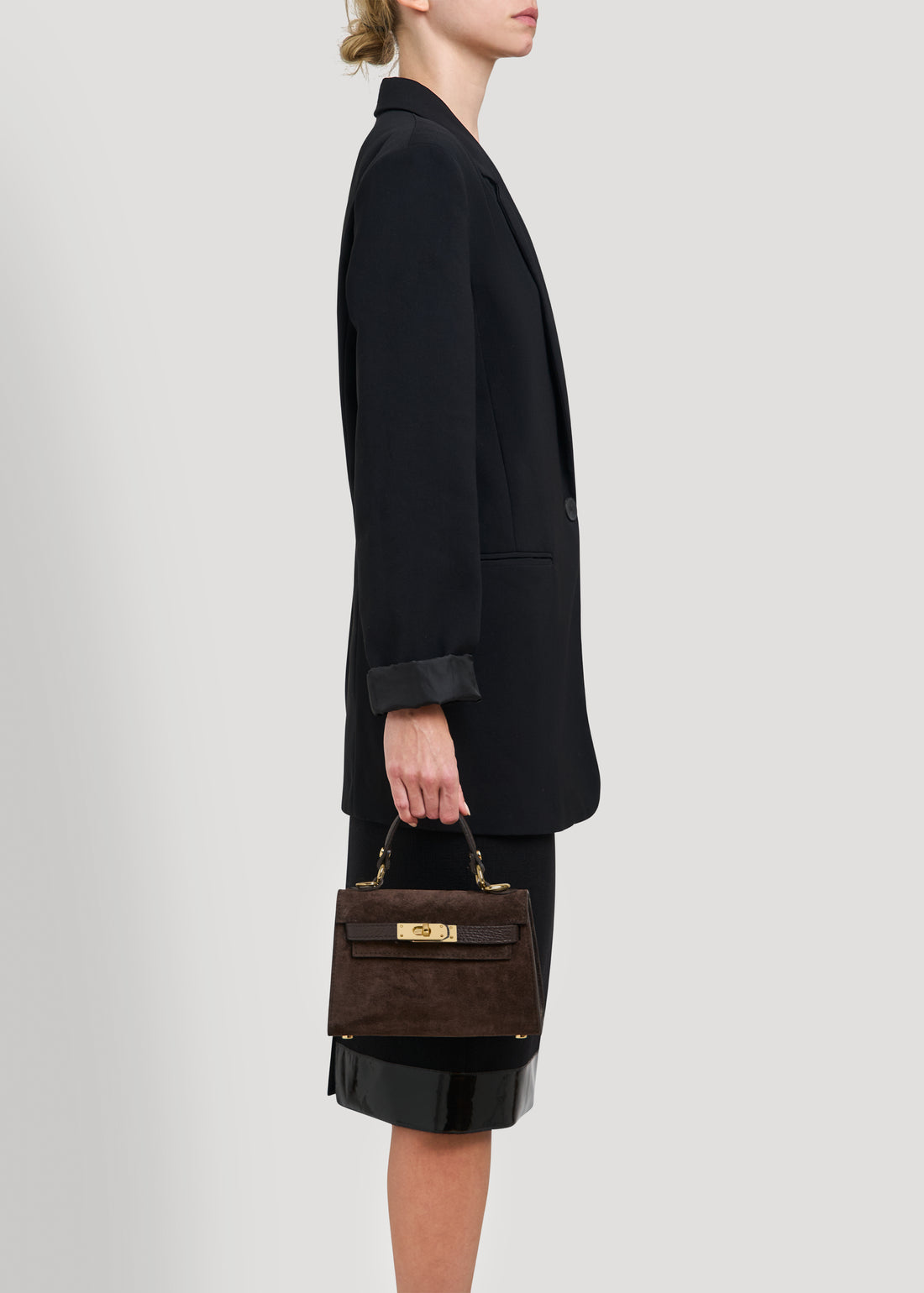 Freydis bag in Beige dollar leather