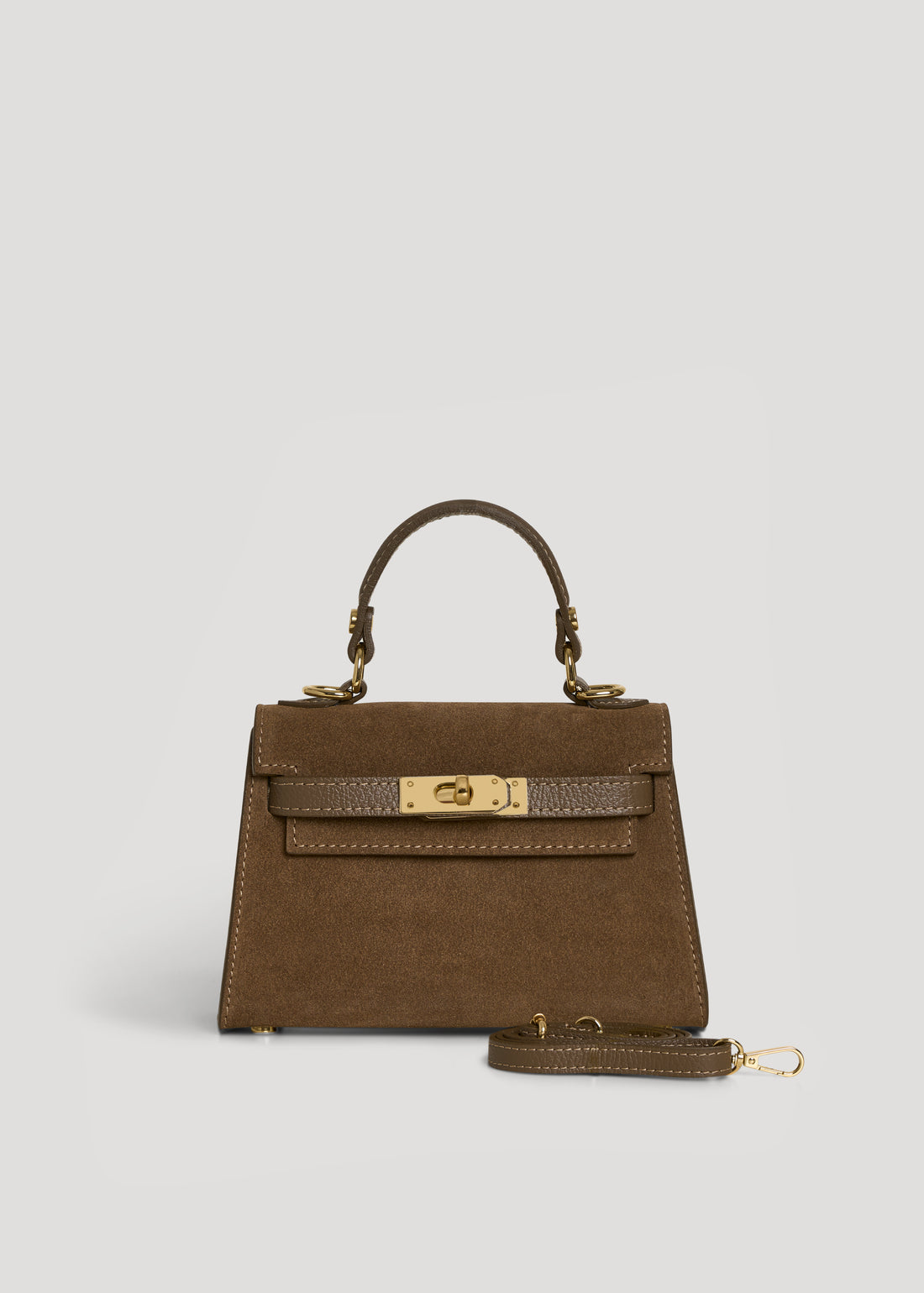Freydis bag in Beige dollar leather
