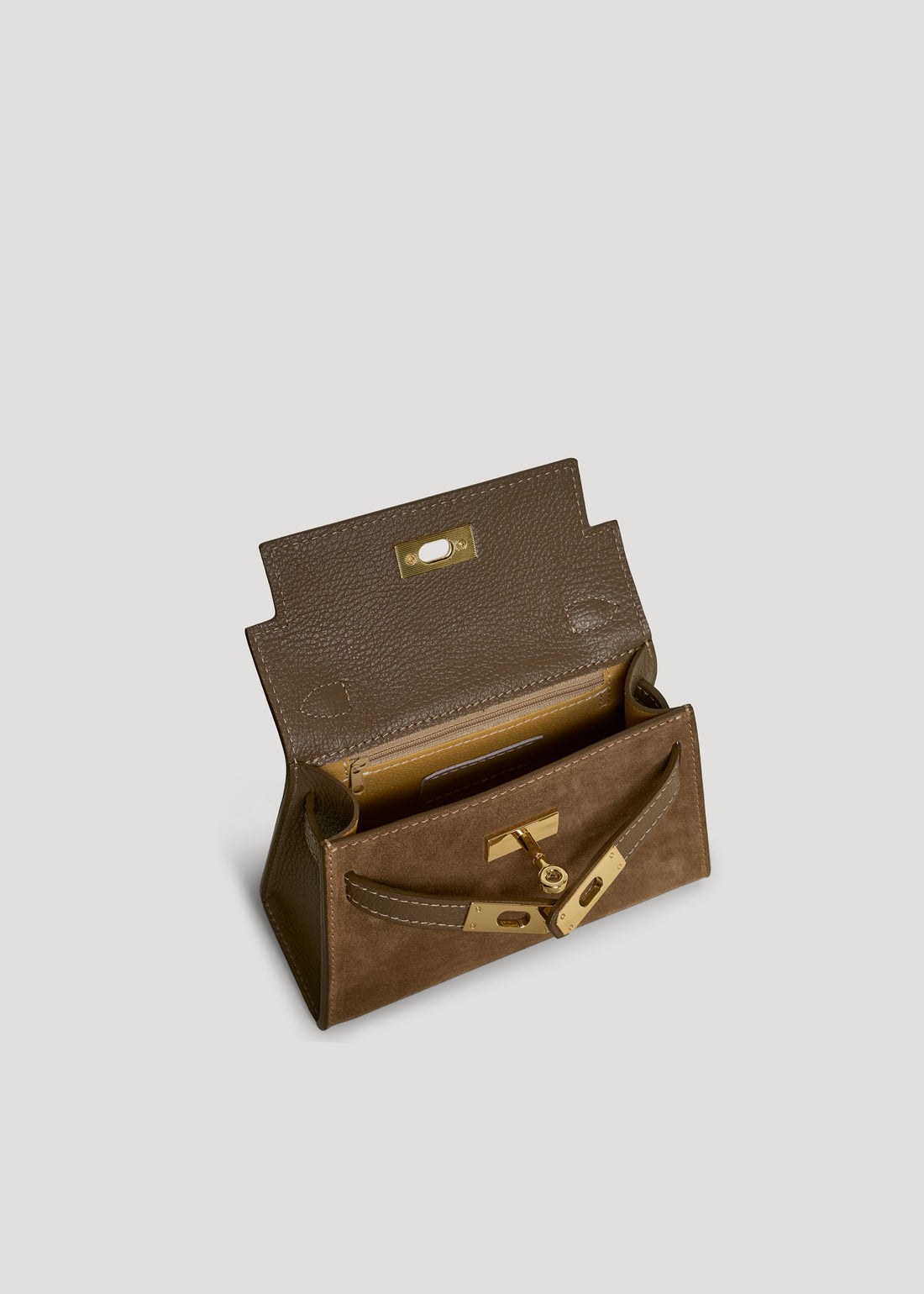 Freydis bag in Beige dollar leather