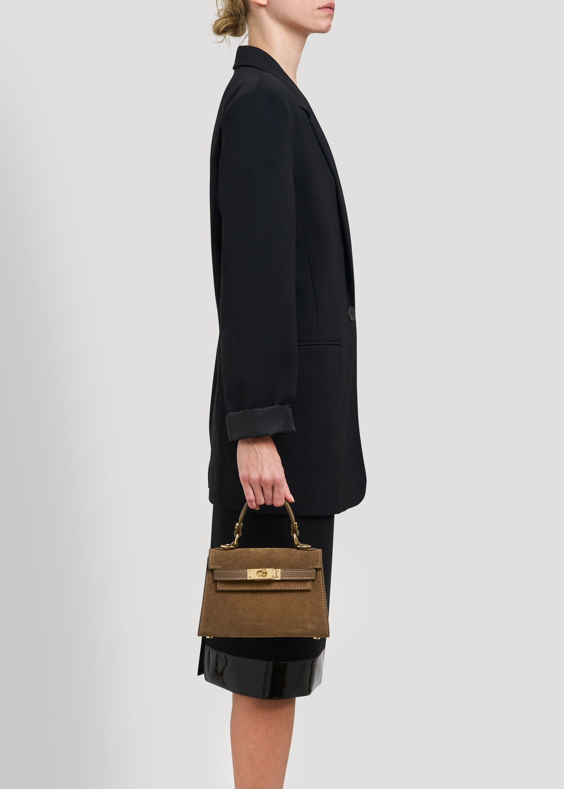 Freydis bag in Beige dollar leather