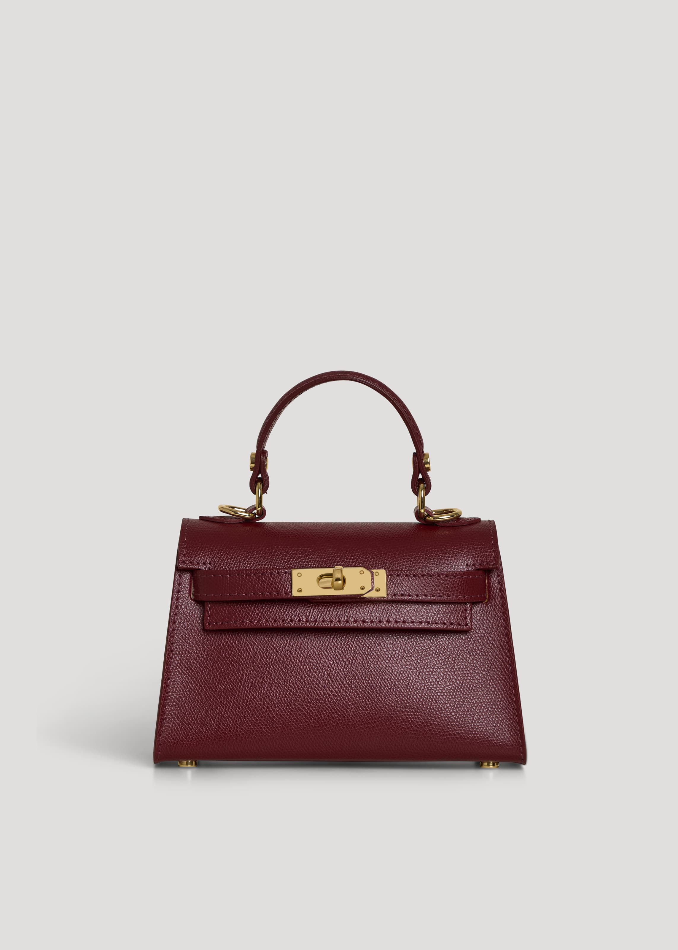 Borsa Victoria in pelle Epson Borgogna - Voemièn