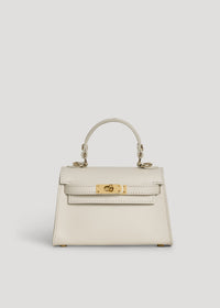 Freydis bag in Beige dollar leather