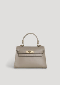 Freydis bag in Beige dollar leather