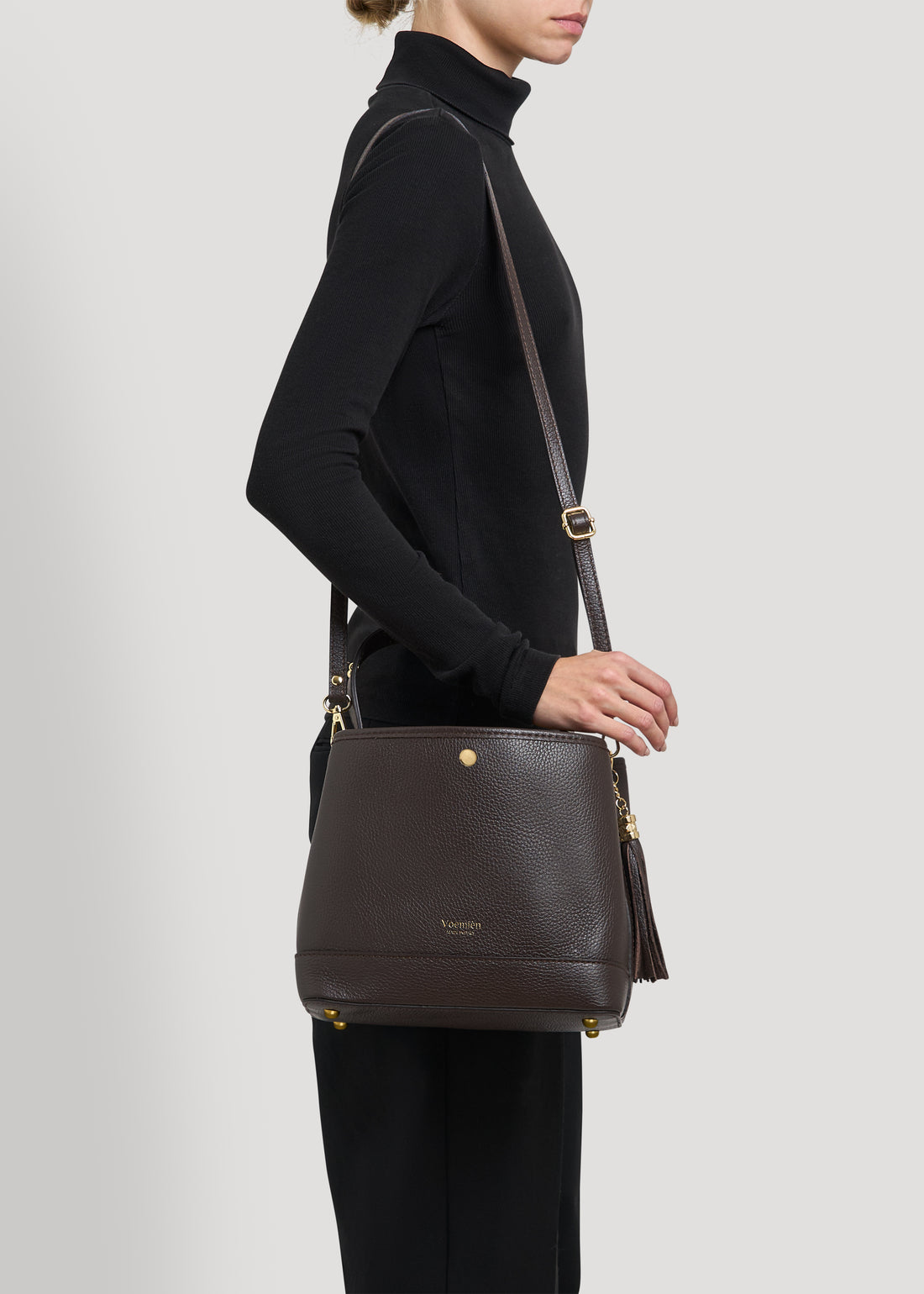 Kendy bag in Black Dollar leather