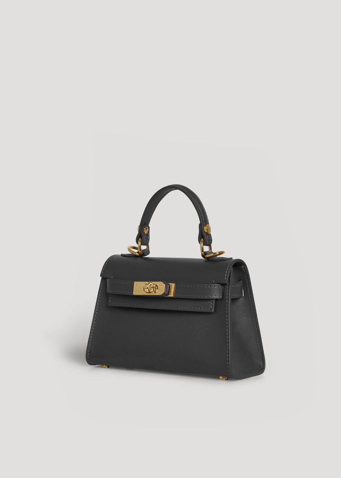 Borsa in vera pelle con manici e tracolla - Glamour Borsa in vera pelle con manici e tracolla - Glamour