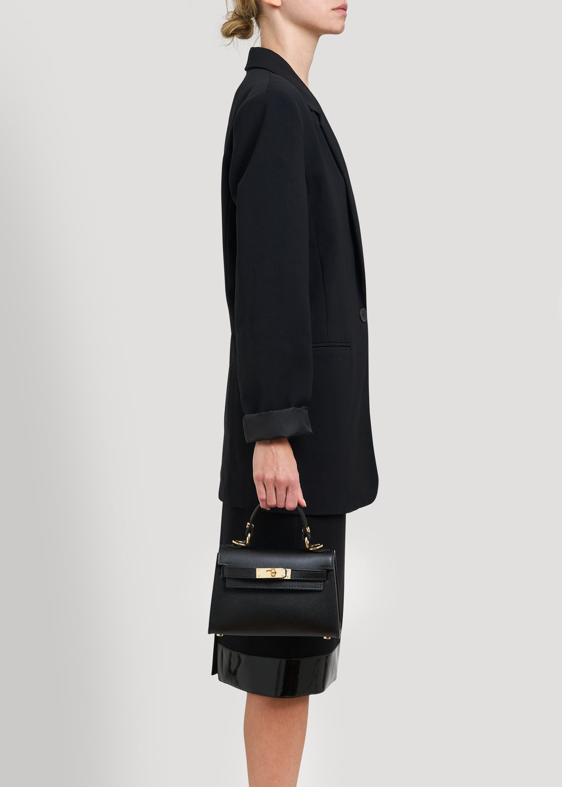Freydis bag in Beige dollar leather