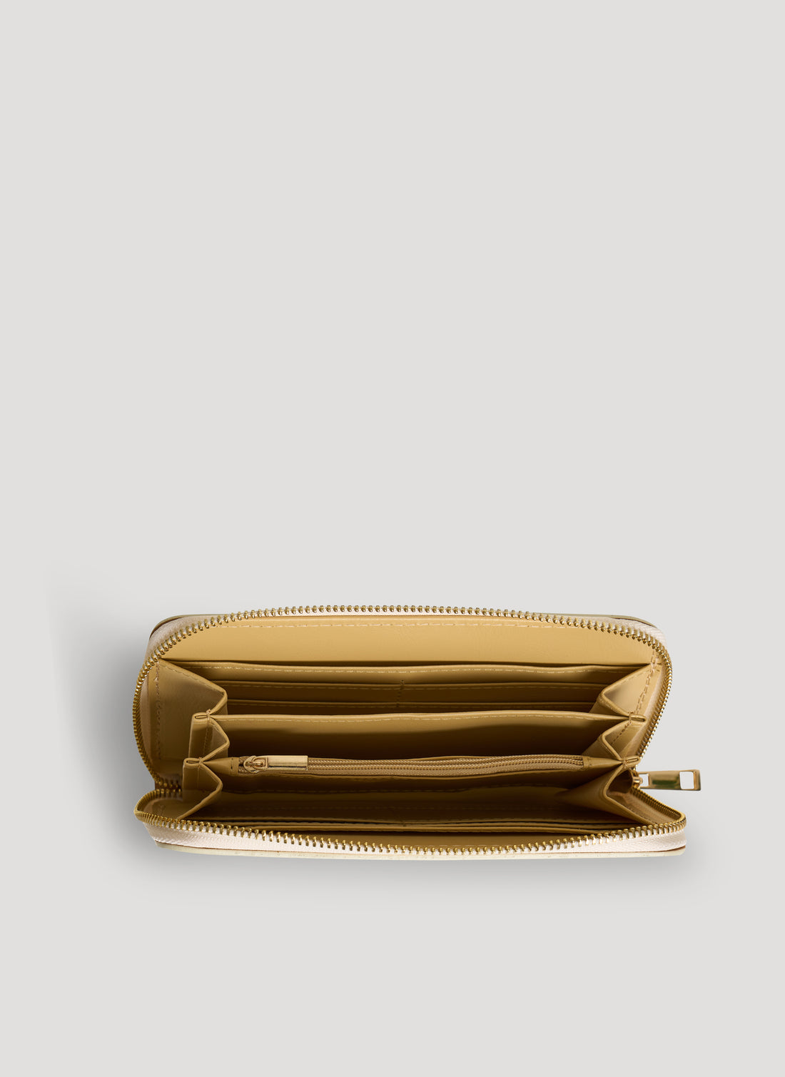 Portafoglio Voemièn Grande in Pelle Togo Beige - Voemièn