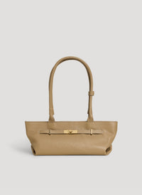 Bamboo Babe bag in Beige Dollar leather