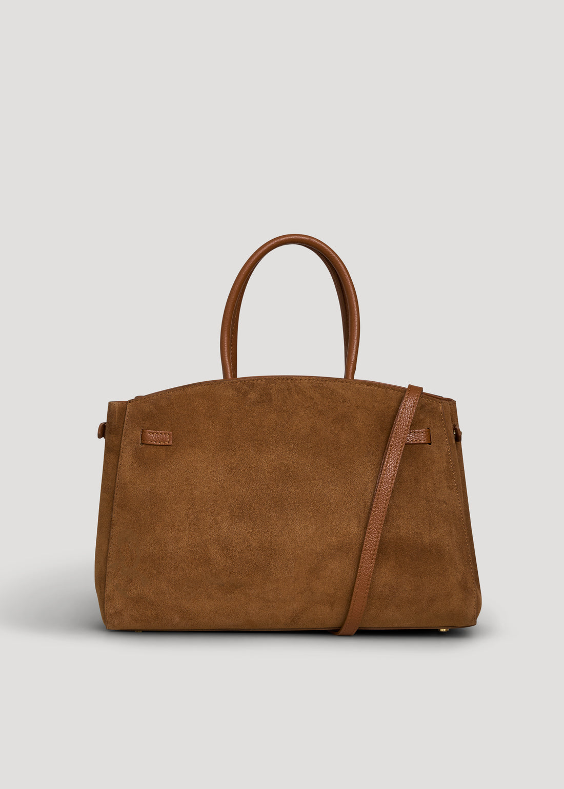 Borsa Driade in Camoscio e Pelle Cuoio
