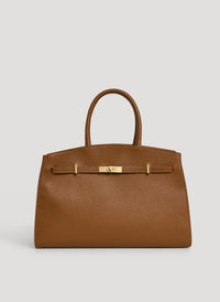 Driade Dollaro Leather Bag Cuoio