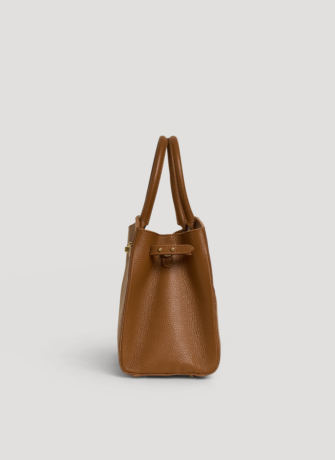 Borsa Driade in Pelle Dollaro Cuoio - Voemièn