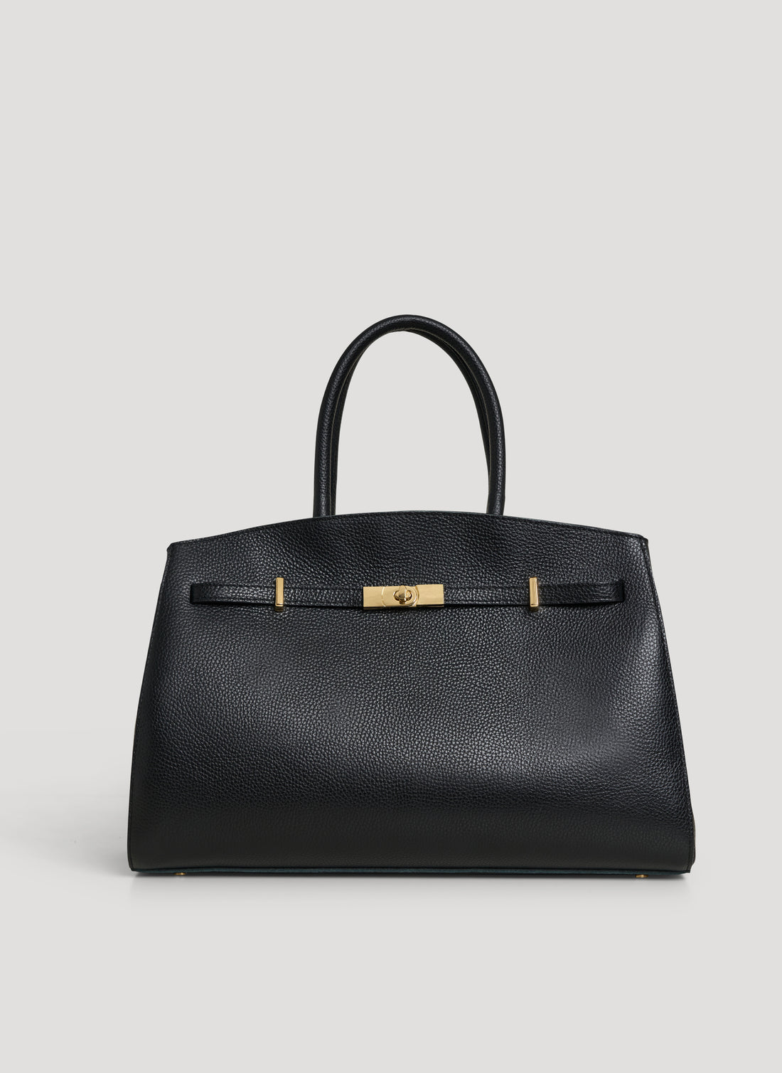 Borsa Driade in Pelle Dollaro Nera - Voemièn