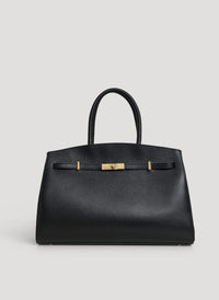 Borsa Driade in Pelle Dollaro Nera