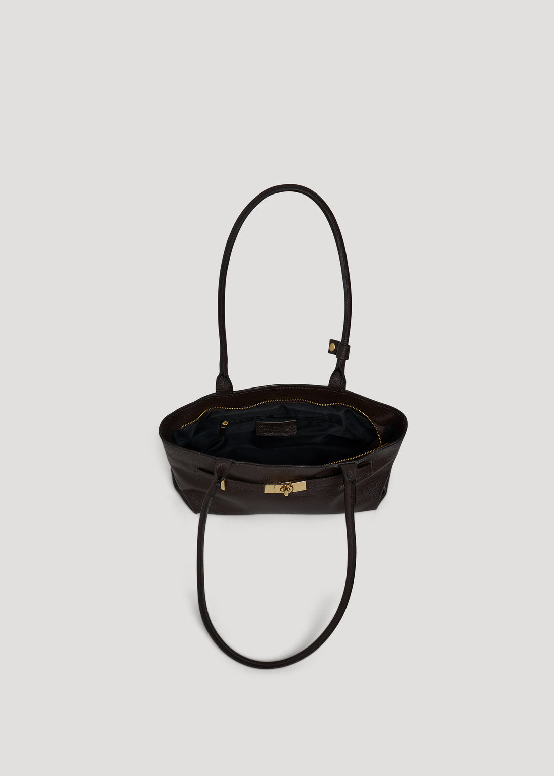 Borsa Lola in Pelle Togo Testa di Moro