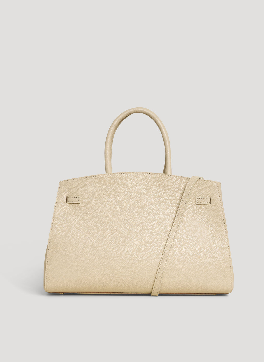 Borsa Driade in Pelle Dollaro Beige - Voemièn
