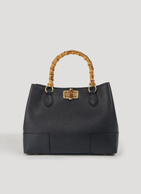 Borsa Bamboo Babe in pelle Dollaro Nera