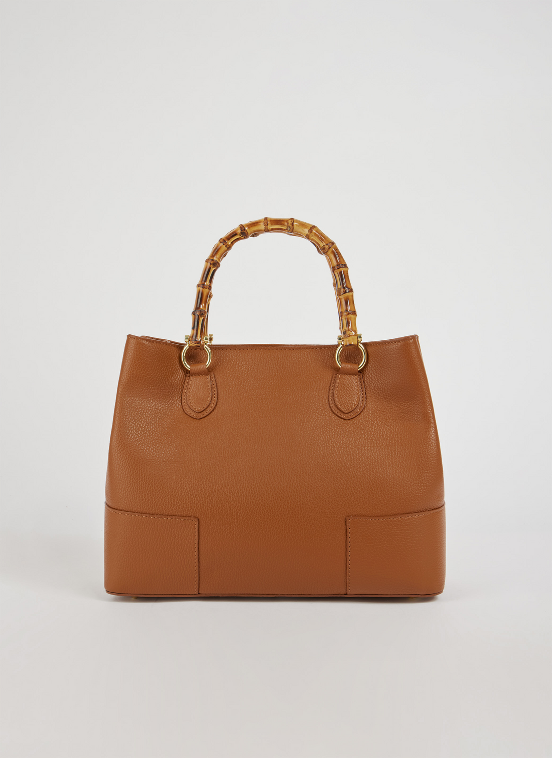 Borsa Bamboo Babe in pelle Dollaro Cuoio – Voemièn