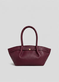 Borsa Brickell in Pelle Borgogna