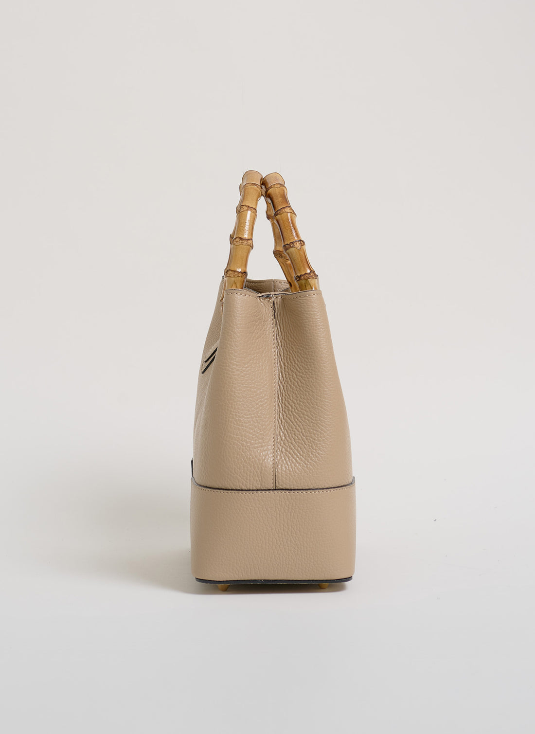 Borsa Bamboo Babe micro in pelle Dollaro Sabbia