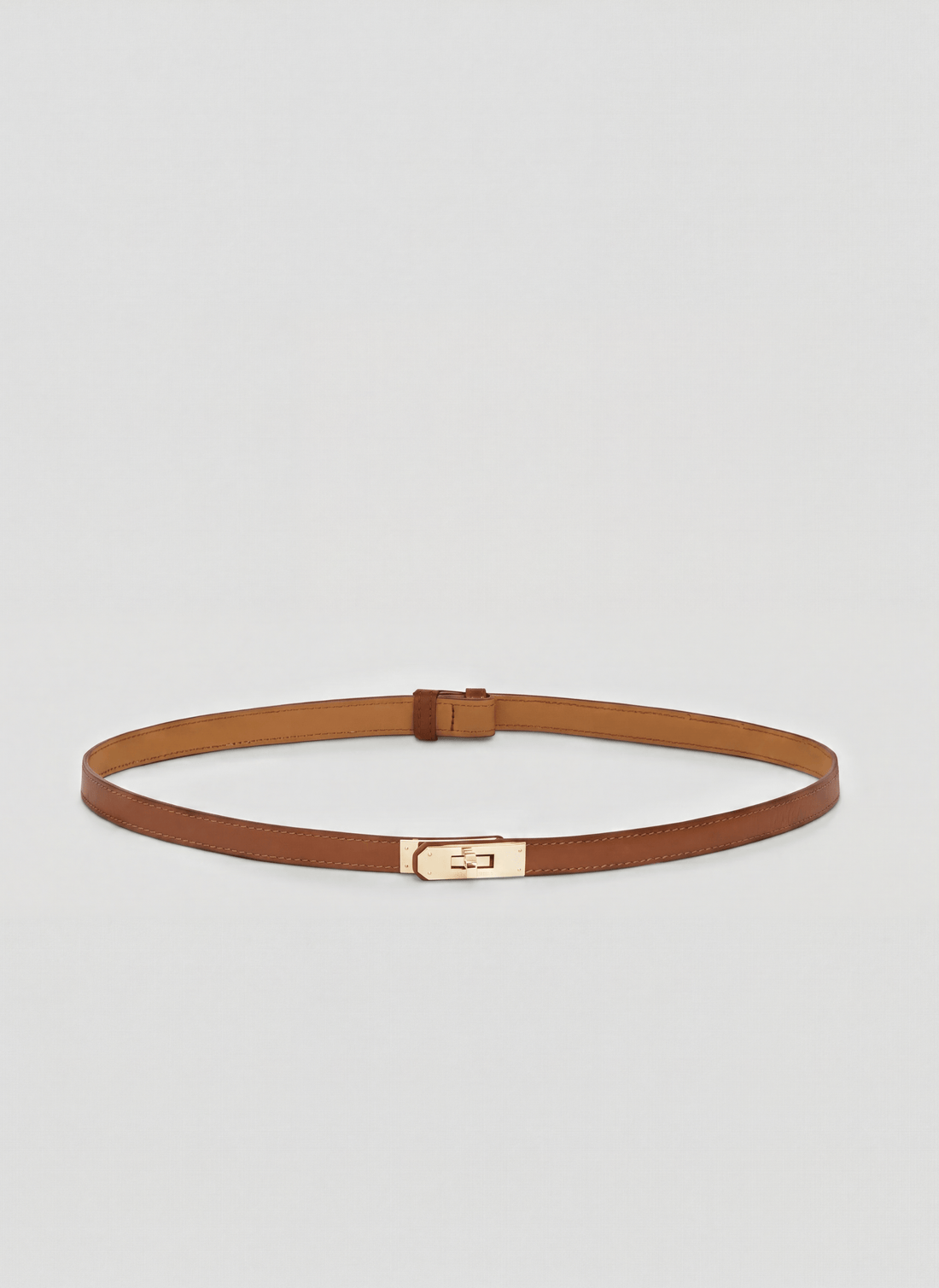 Cintura Baronne in pelle Cuoio - Voemièn