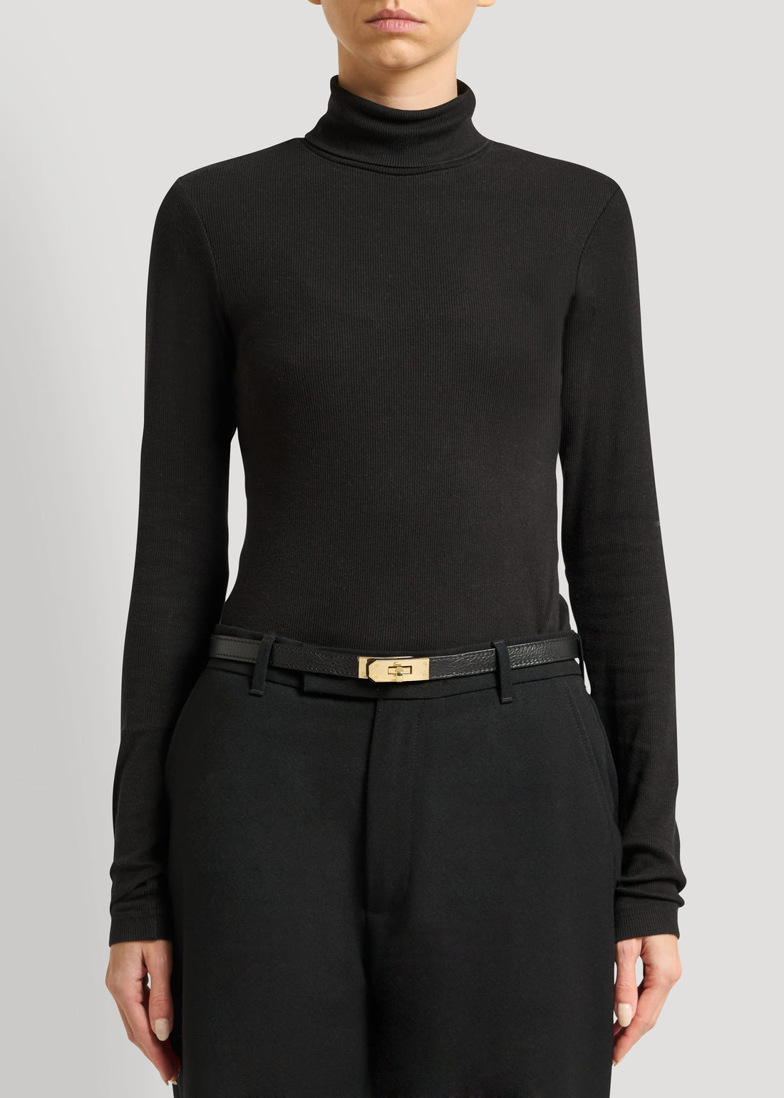 Cintura Baronne in pelle Nera Gift - Voemièn