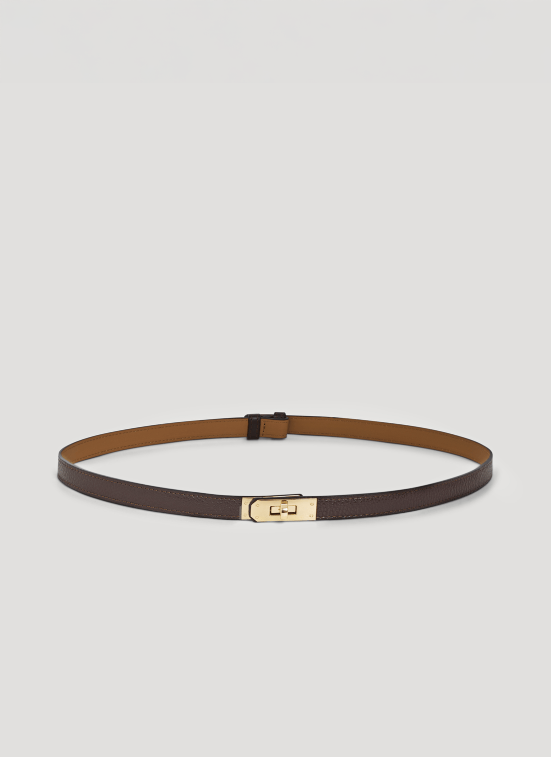 Cintura Baronne in pelle Testa di moro Gift - Voemièn