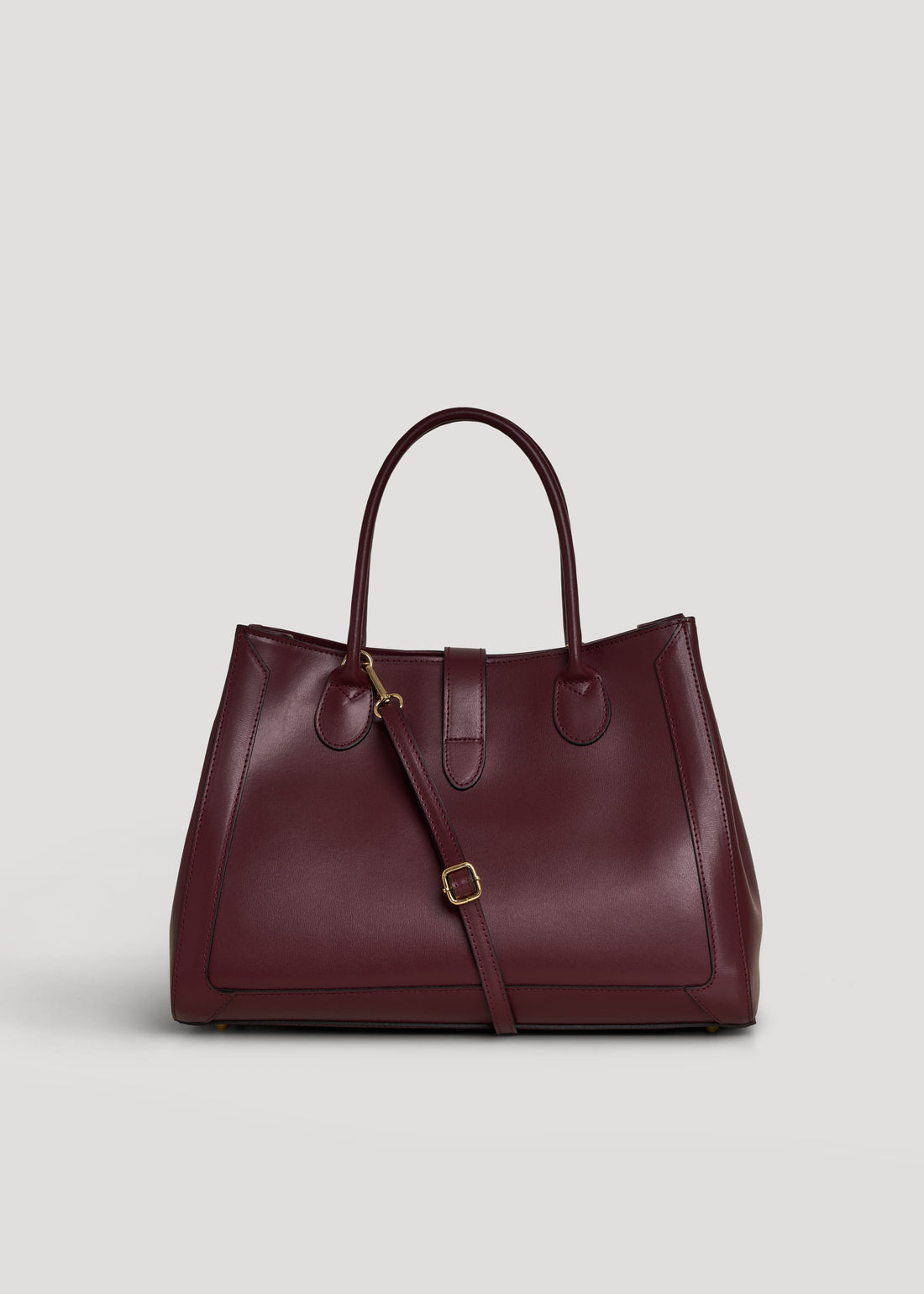 Borsa Chloe in pelle spazzolata Borgogna - Voemièn
