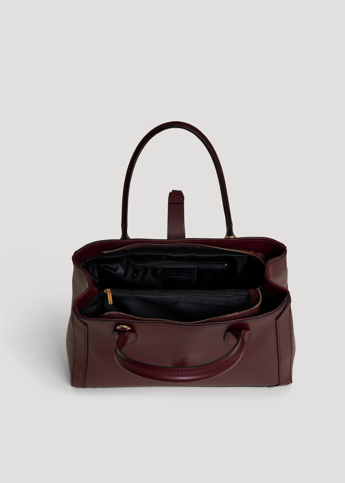 Borsa Chloe in pelle spazzolata Borgogna - Voemièn