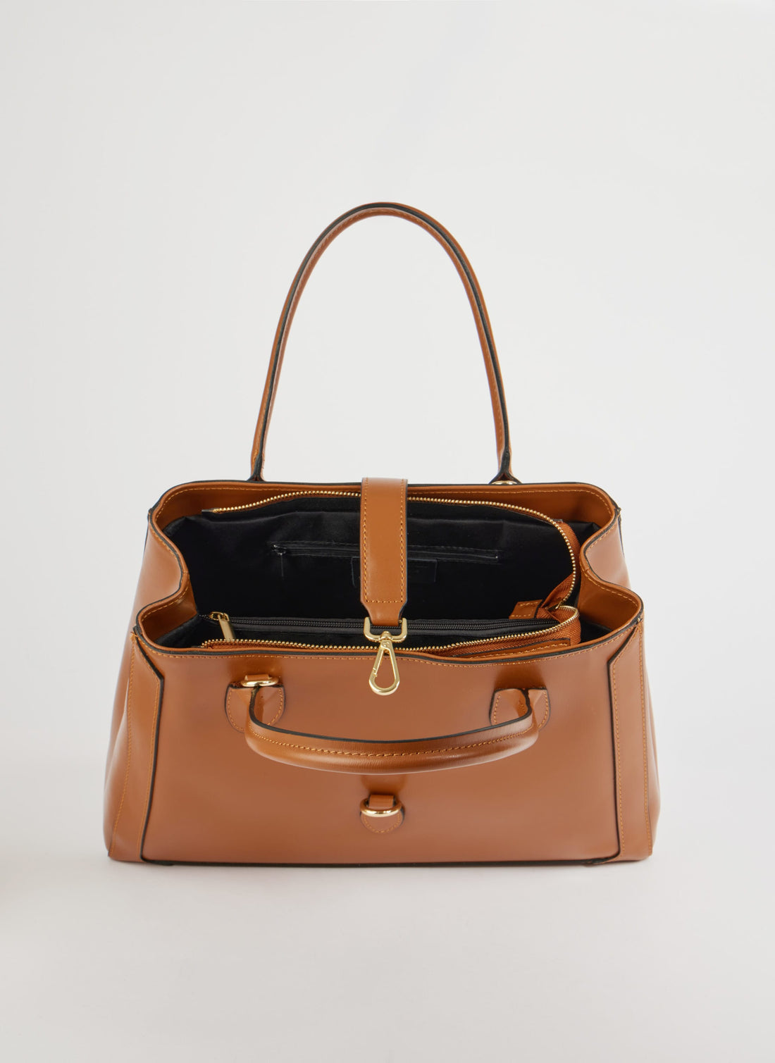 Borsa Chloe in pelle spazzolata Cuoio - Voemièn