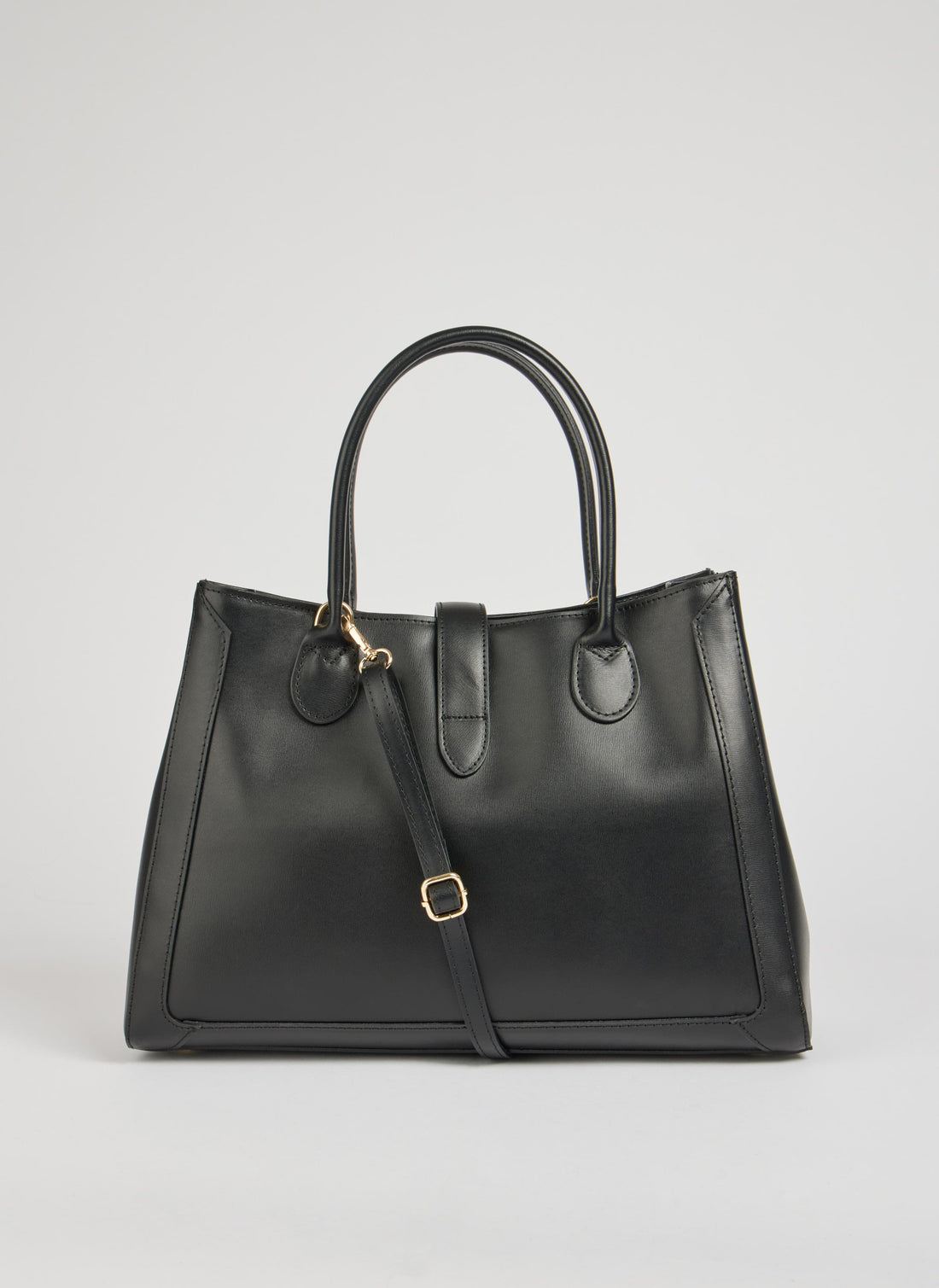 Borsa Chloe in pelle spazzolata Nera - Voemièn